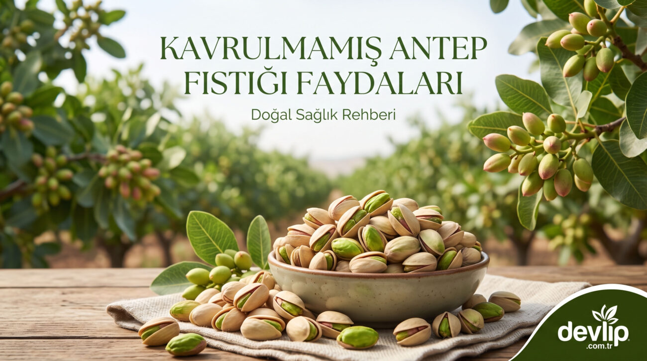 Kavrulmamış Antep Fıstığı Faydaları